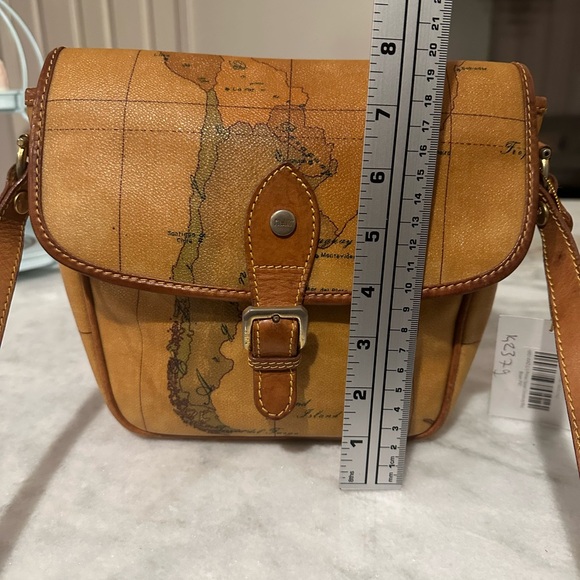 Prima Classe Alviero Martini Crossbody bag . Luxury made in Italy Map - Picture 15 of 16